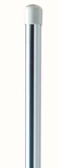 Silver Aluminum Poles