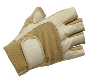Leather Fingerless Gloves