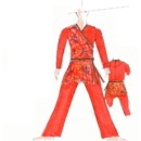 Orange Asian Inspired